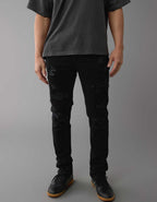 AE Flex+ 破洞修身牛仔褲