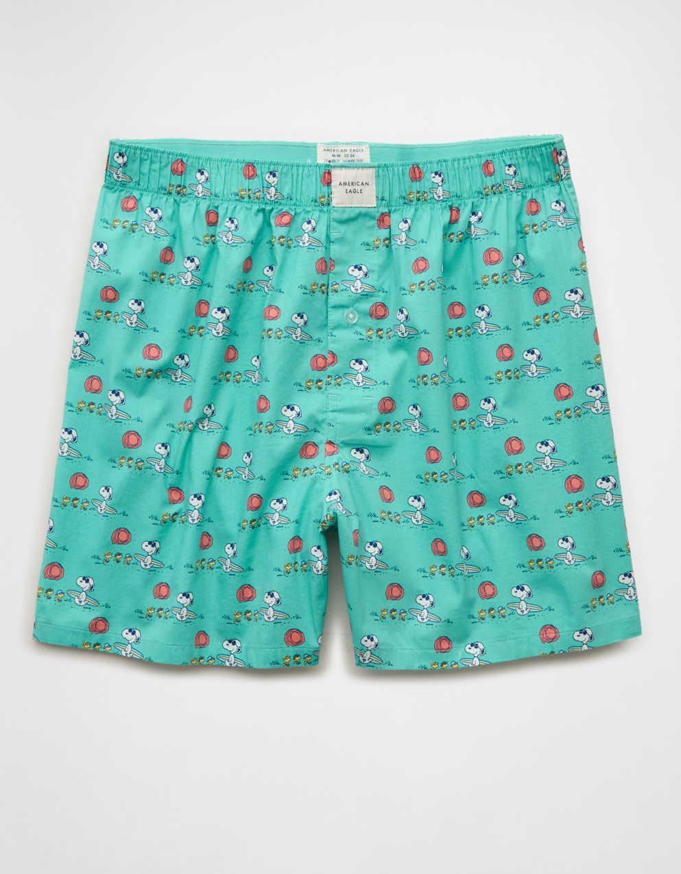 AEO Men's Snoopy Stretch Cotton Boxer Short