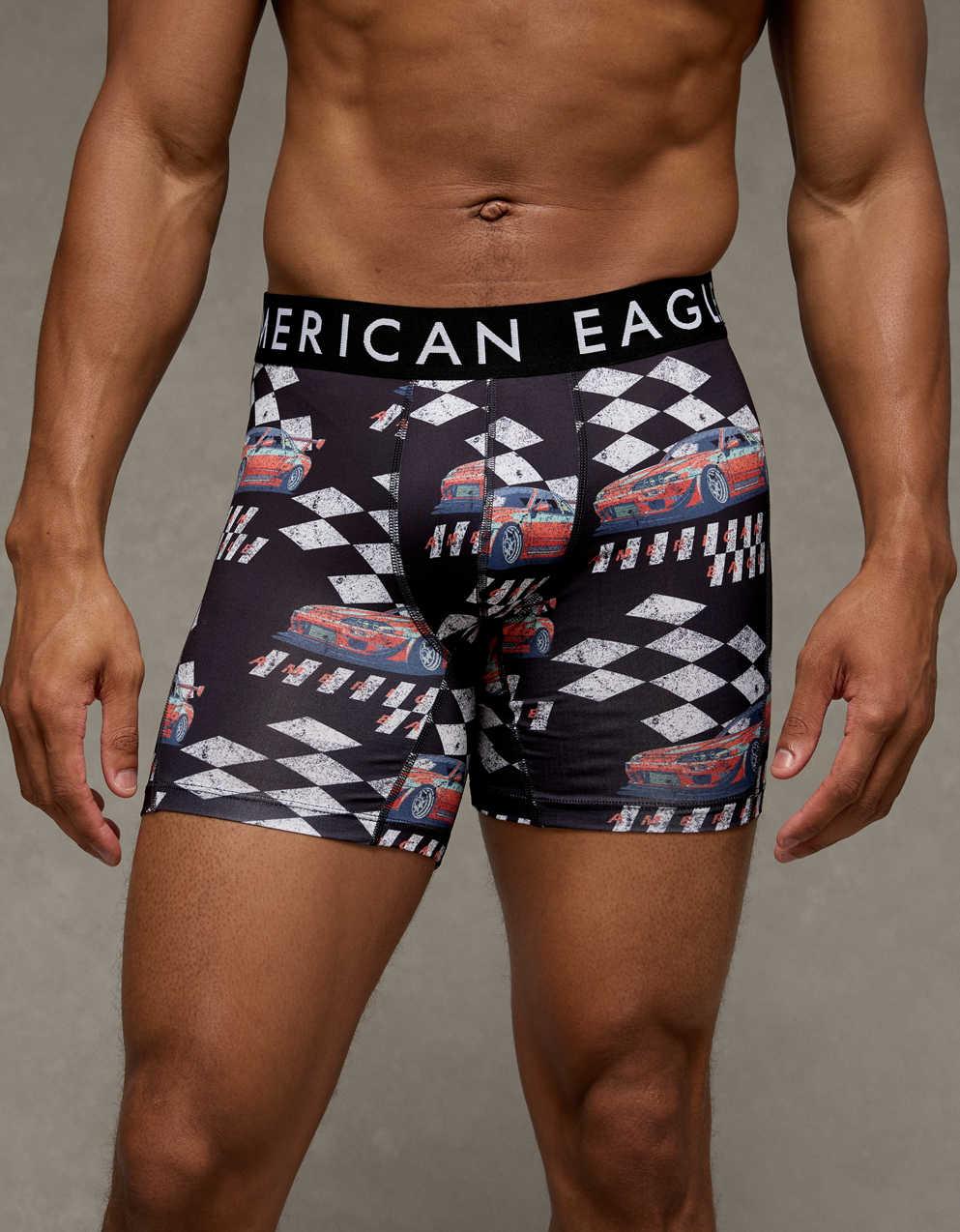AEO 男士 6' 彈性平腳短褲