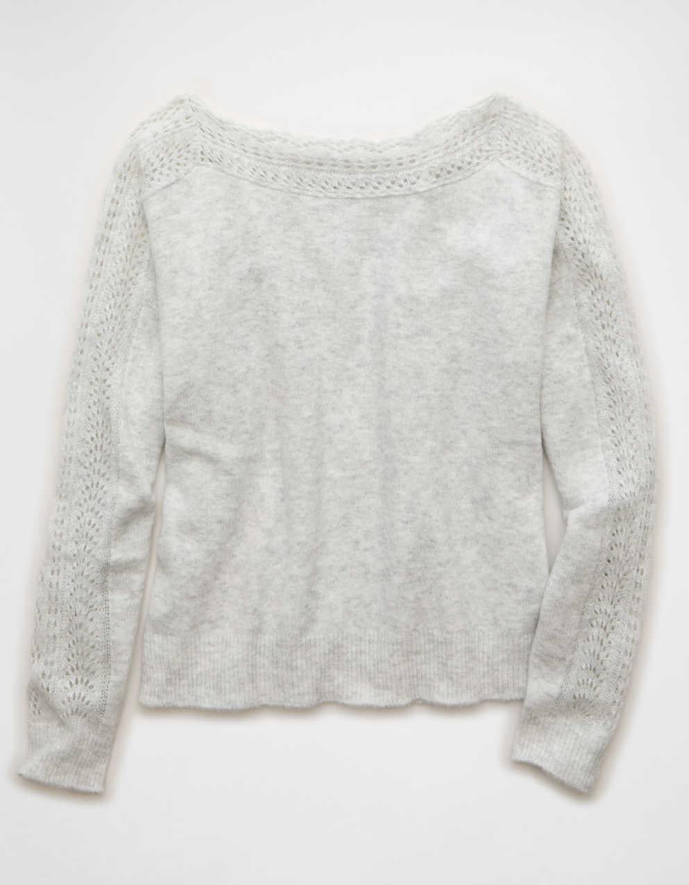 AE Whoa So Soft 蕾絲冷衫