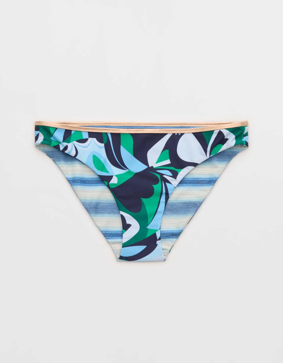 Aerie Metallic Binding Reversible Bikini Bottom
