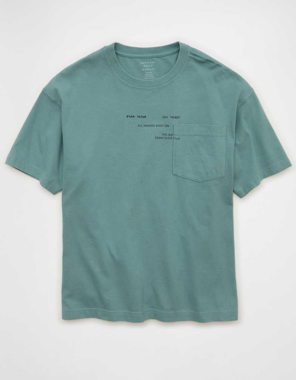 AE x Ryan Tatar Boxy 圖案 T 恤
