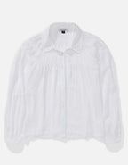 AE Long-Sleeve Smocked Peasant Blouse