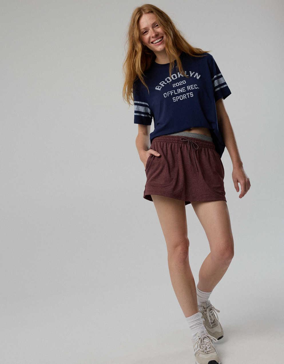 OFFLINE By Aerie Let's Stretch 男友 T 恤