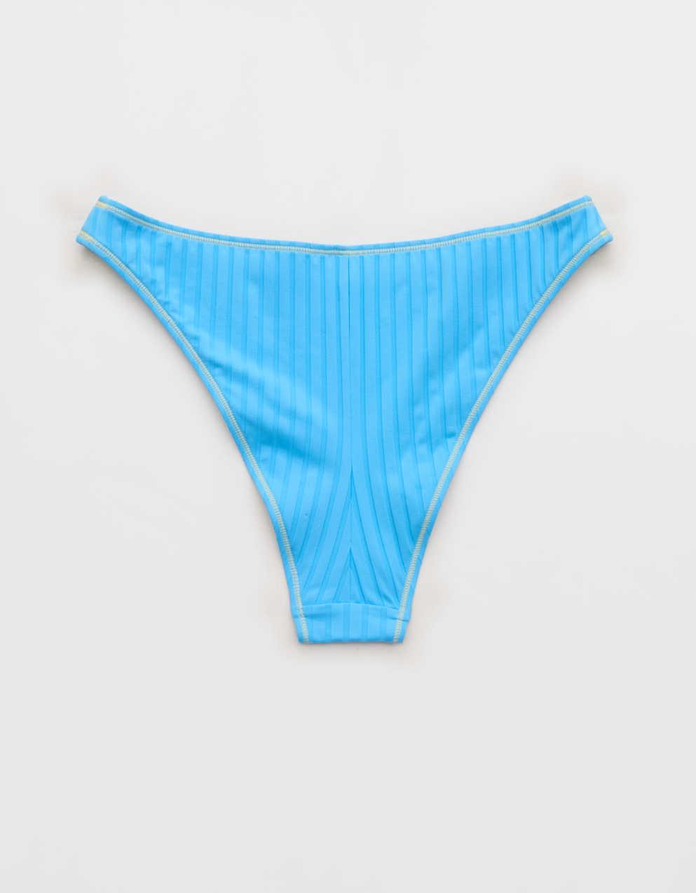 Aerie 羅紋中腰三角比堅尼泳褲
