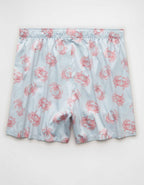 AEO Men's Food Satin Pocket Boxer Short