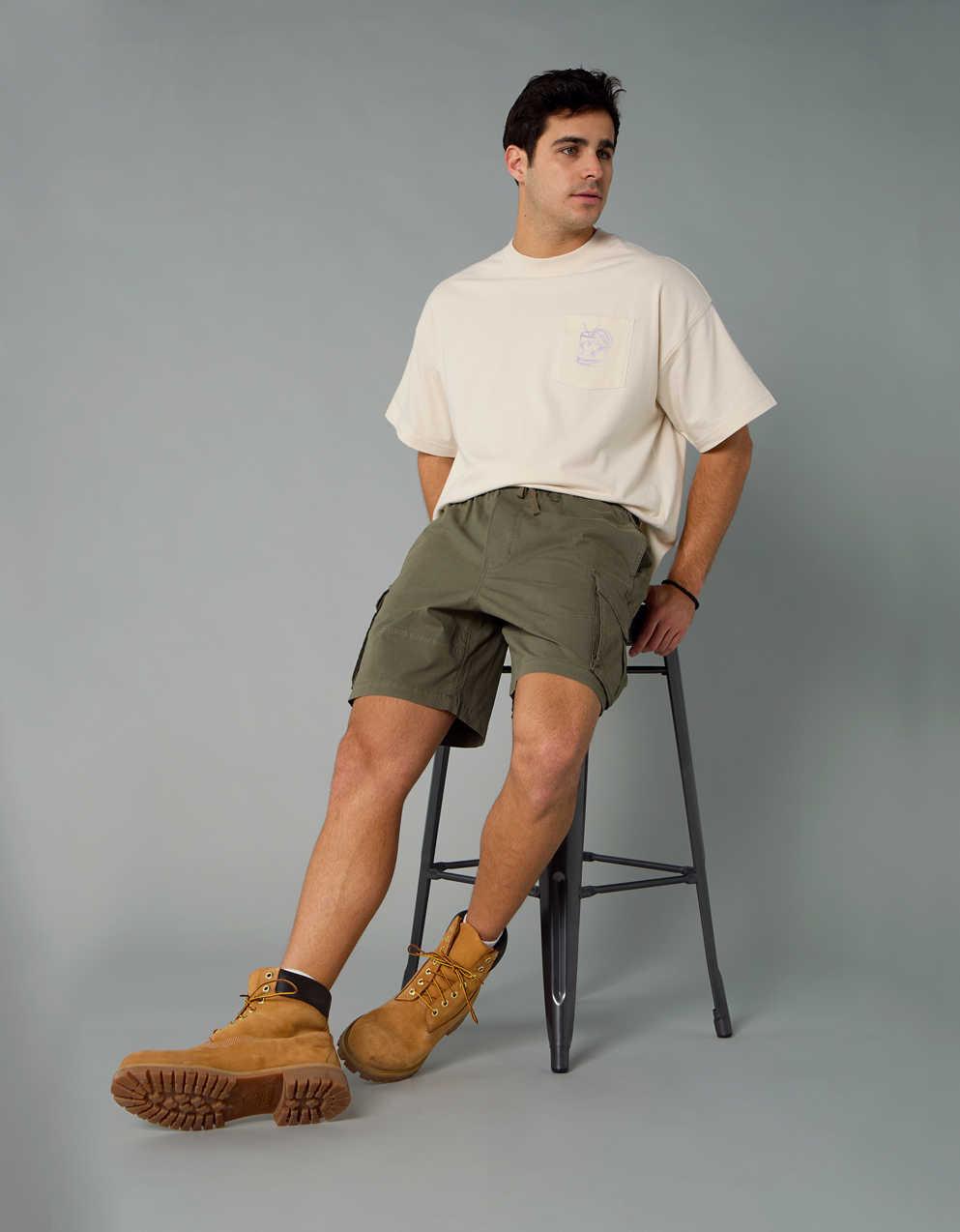 AE Boxy 圖案 T 恤