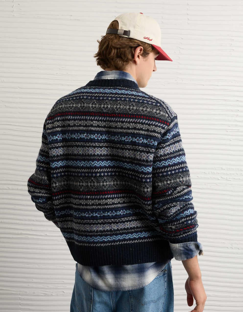 AE Cozy Cabin Fairisle冷衫