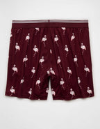AEO Men's Flamingos Ultra Soft Pocket Boxer Short