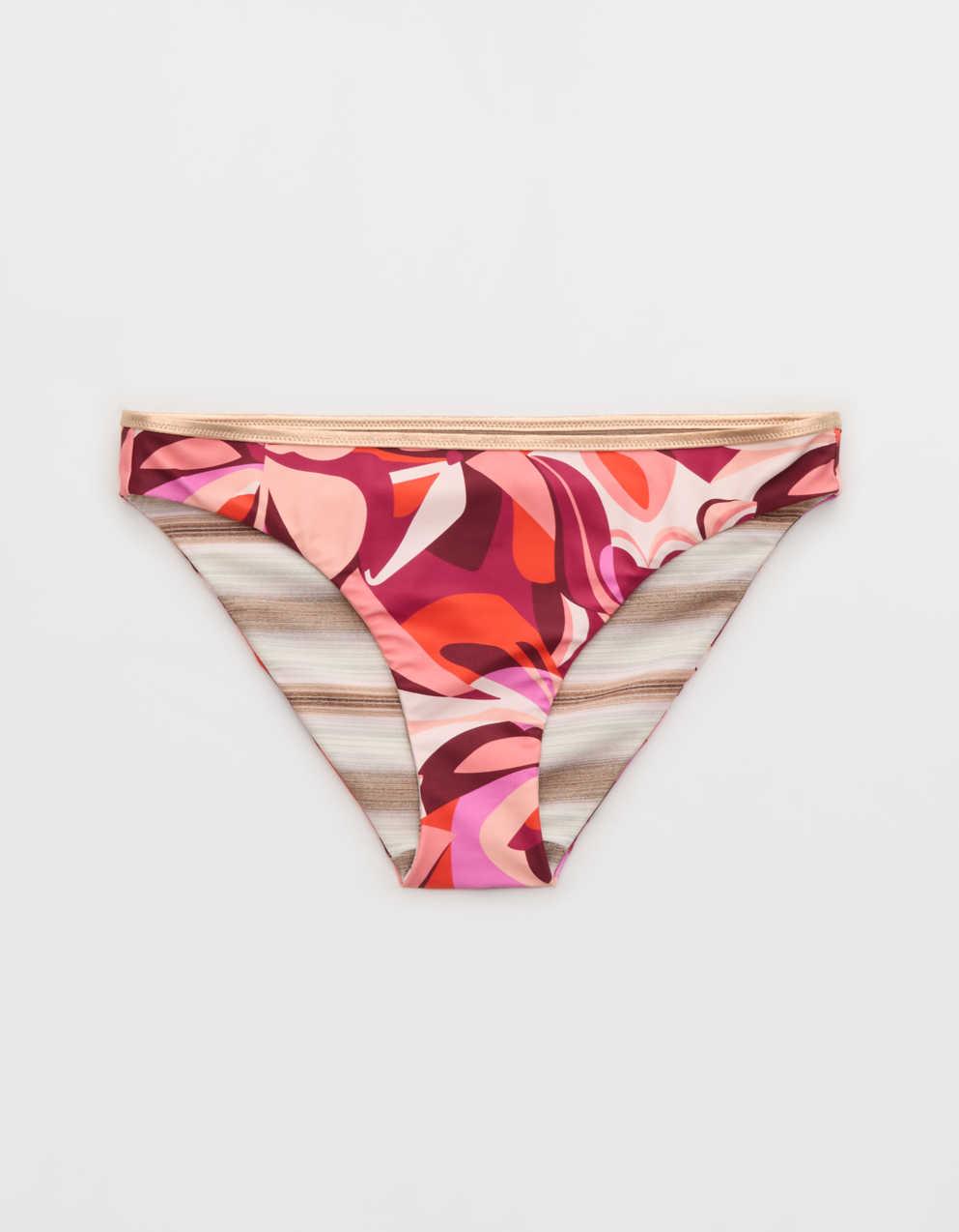 Aerie 金屬綁帶雙面比基尼泳褲