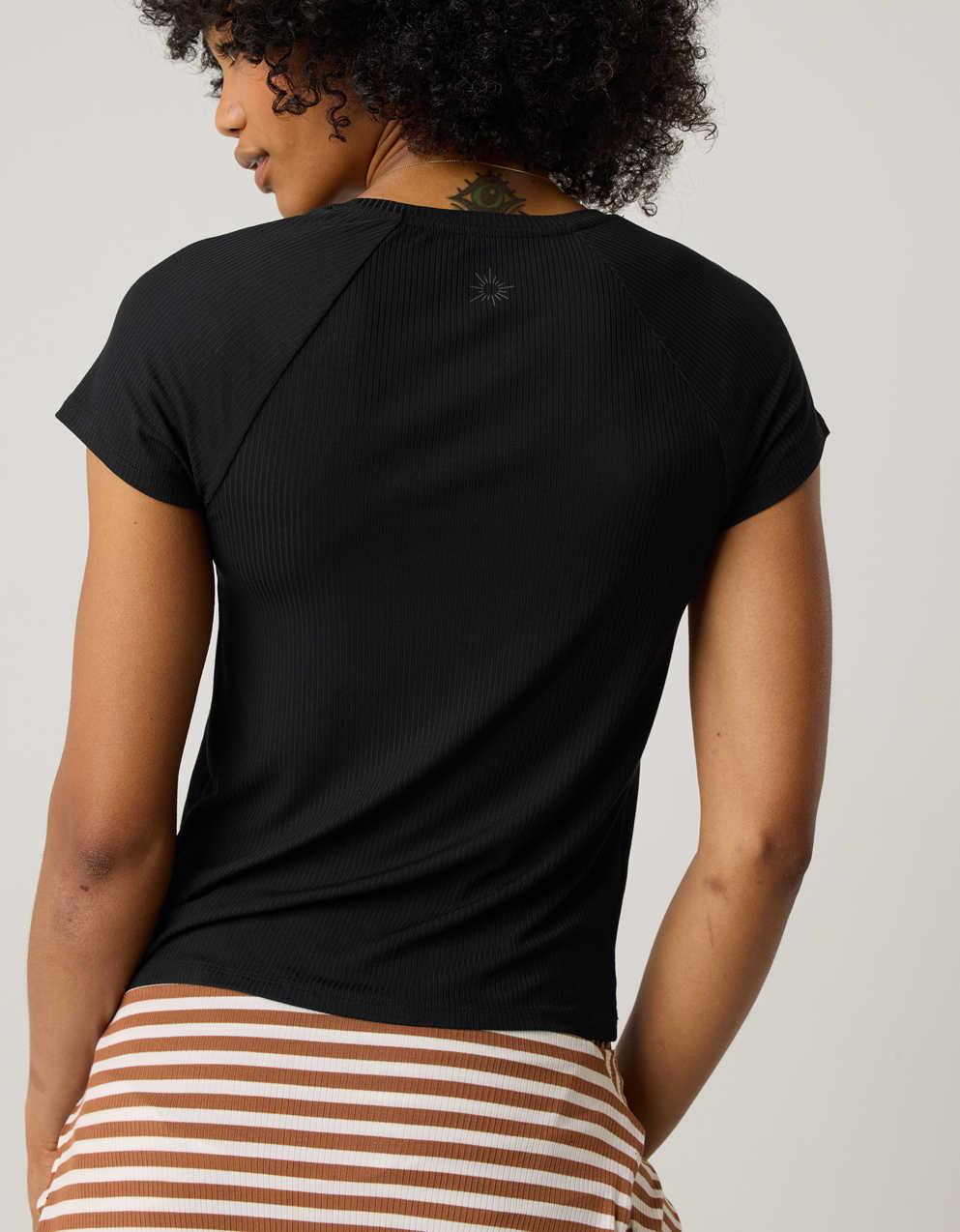 OFFLINE By Aerie 大拇指向上羅紋 T 恤