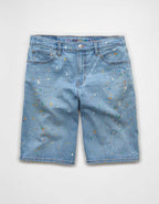 AE 11' Pride Dreamy Drape 彈性高腰牛仔運動短褲