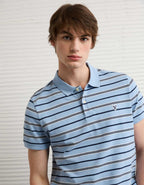 AE Slim Fit Logo Pique Polo Shirt