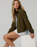 OFFLINE By Aerie Nice Moves Button Up 上衣