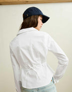 AE Fitted Poplin Button-Up Shirt
