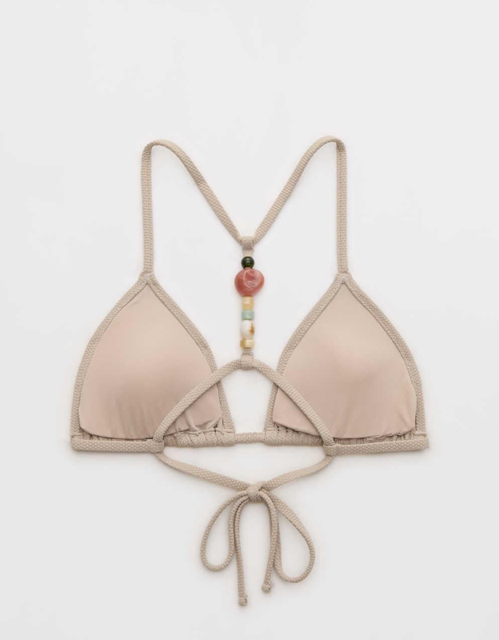 Aerie Pique三角比基尼上衣
