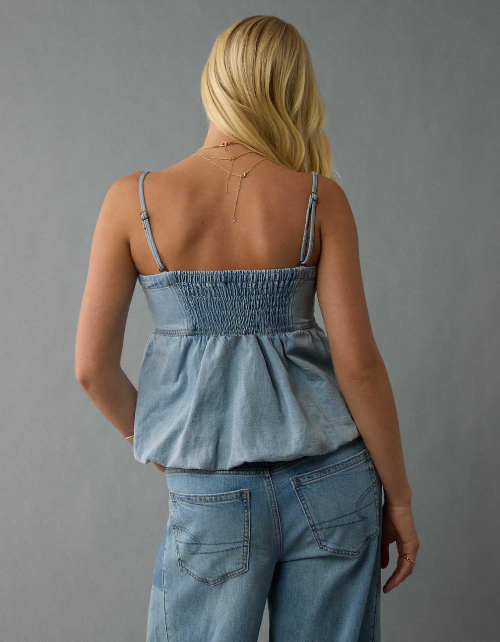 AE 牛仔 Tube Top