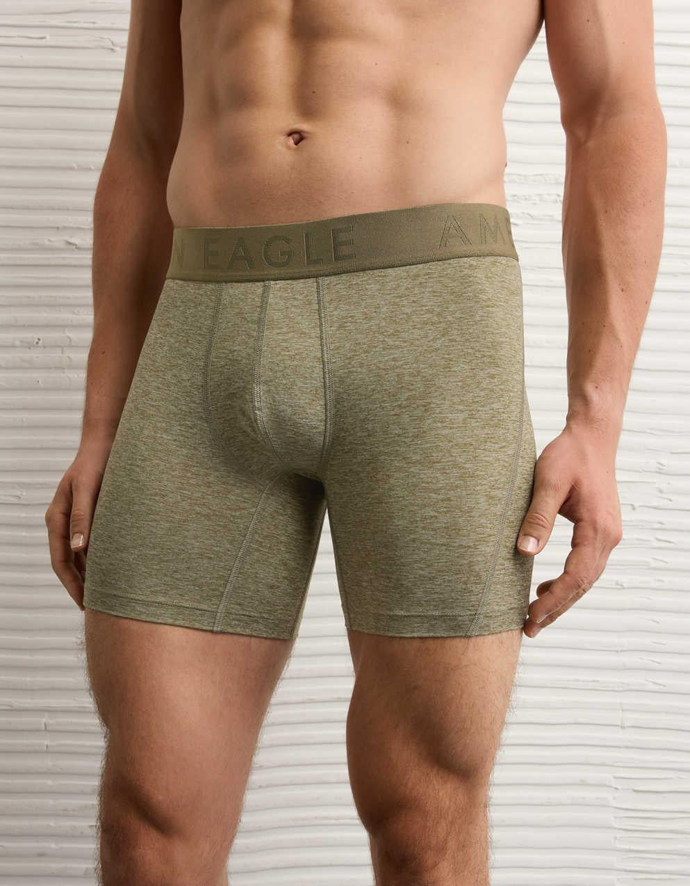 AEO 男士 6' 彈性平腳短褲
