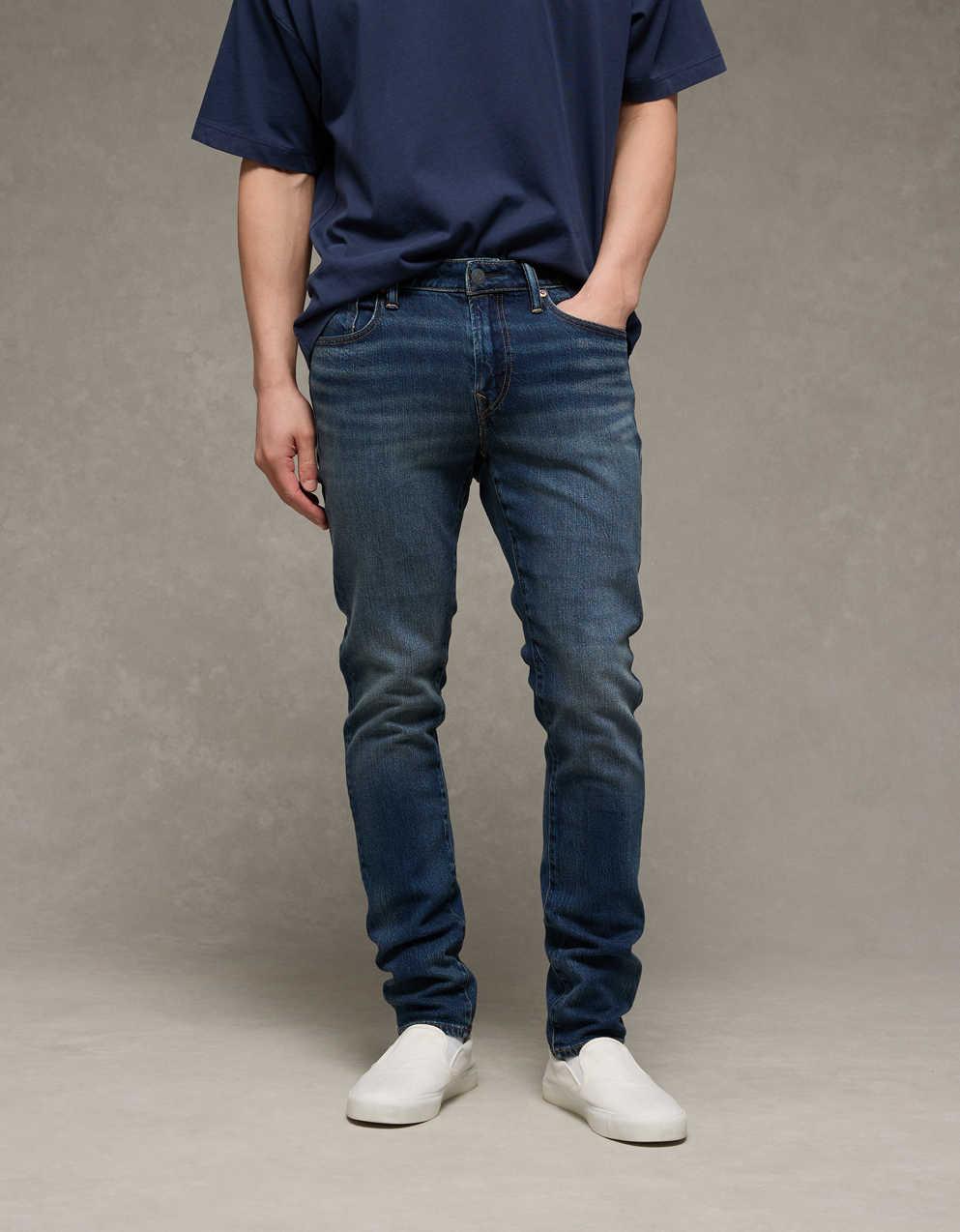 AE 彈性 + TENCEL™ 纖維修身牛仔褲