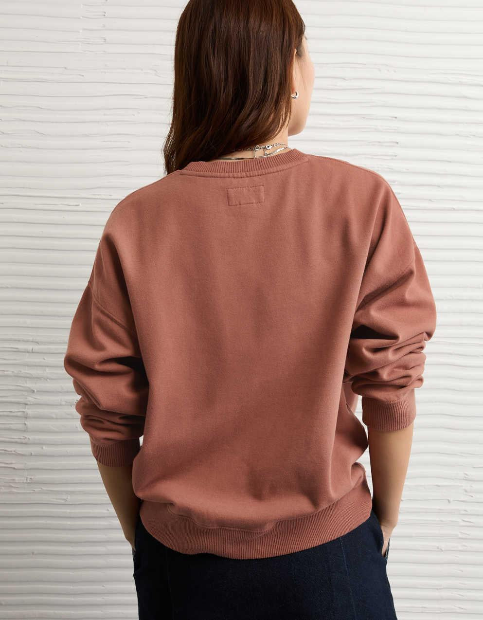 AE Graphic Crew Neck Sweatshirt