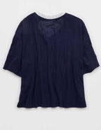 OFFLINE By Aerie Mesh Jersey Short Sleeve T-Shirt