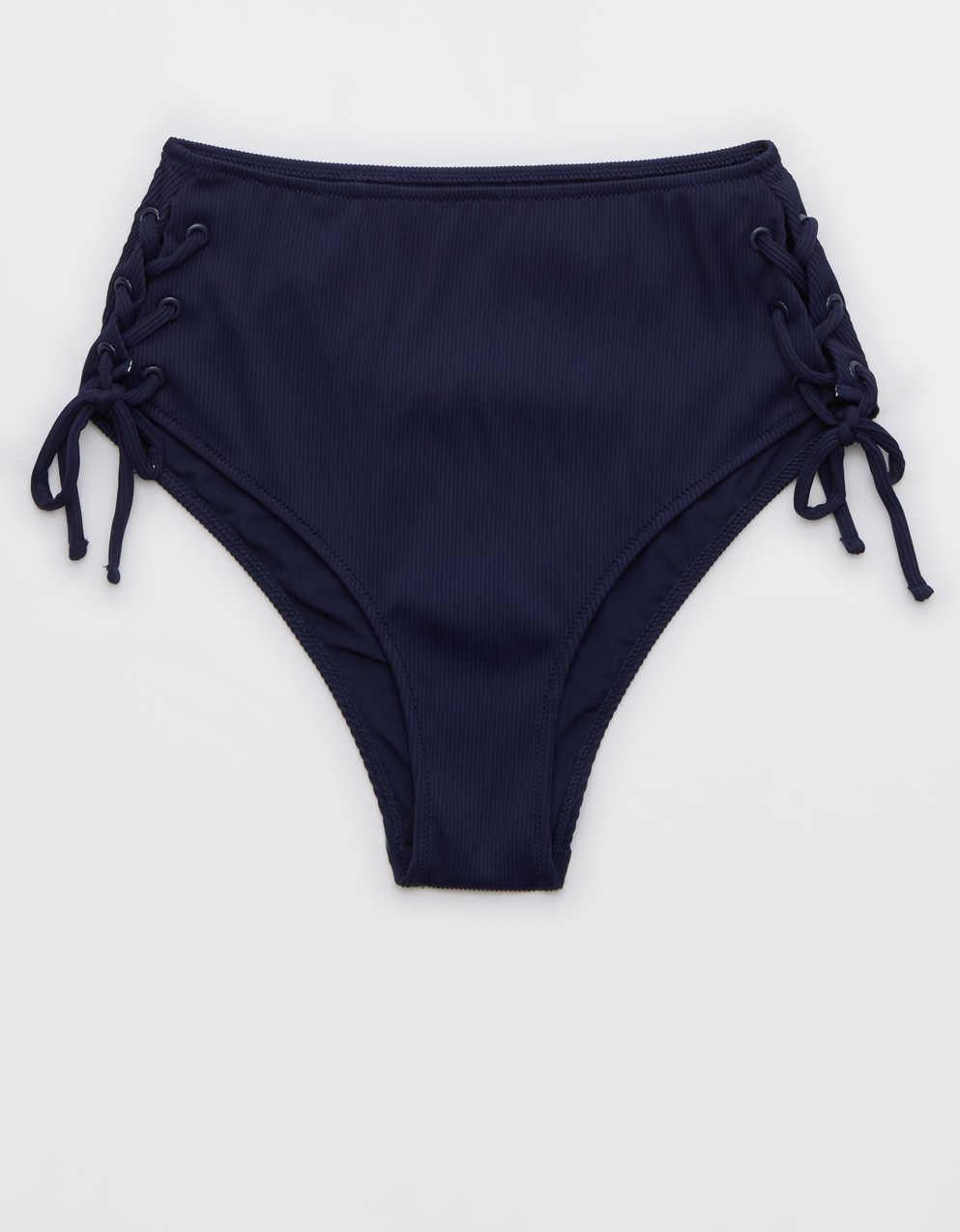 Aerie 羅紋比基尼泳褲