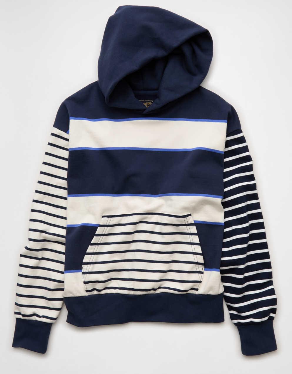 AE Laidback Luxe 拼色連帽衛衣