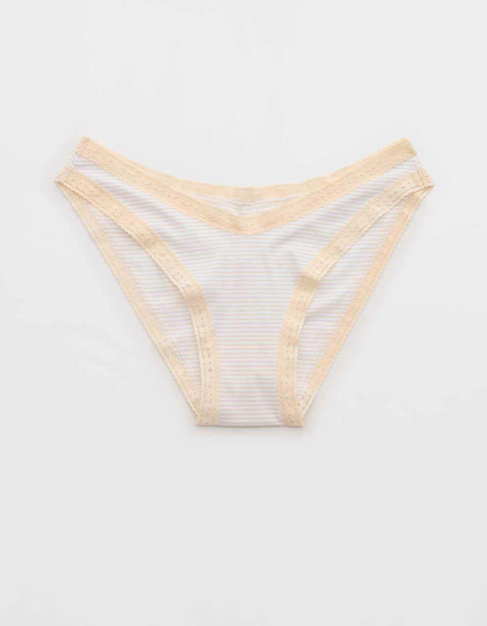 SMOOTHEZ Microfiber 蕾絲比基尼内褲