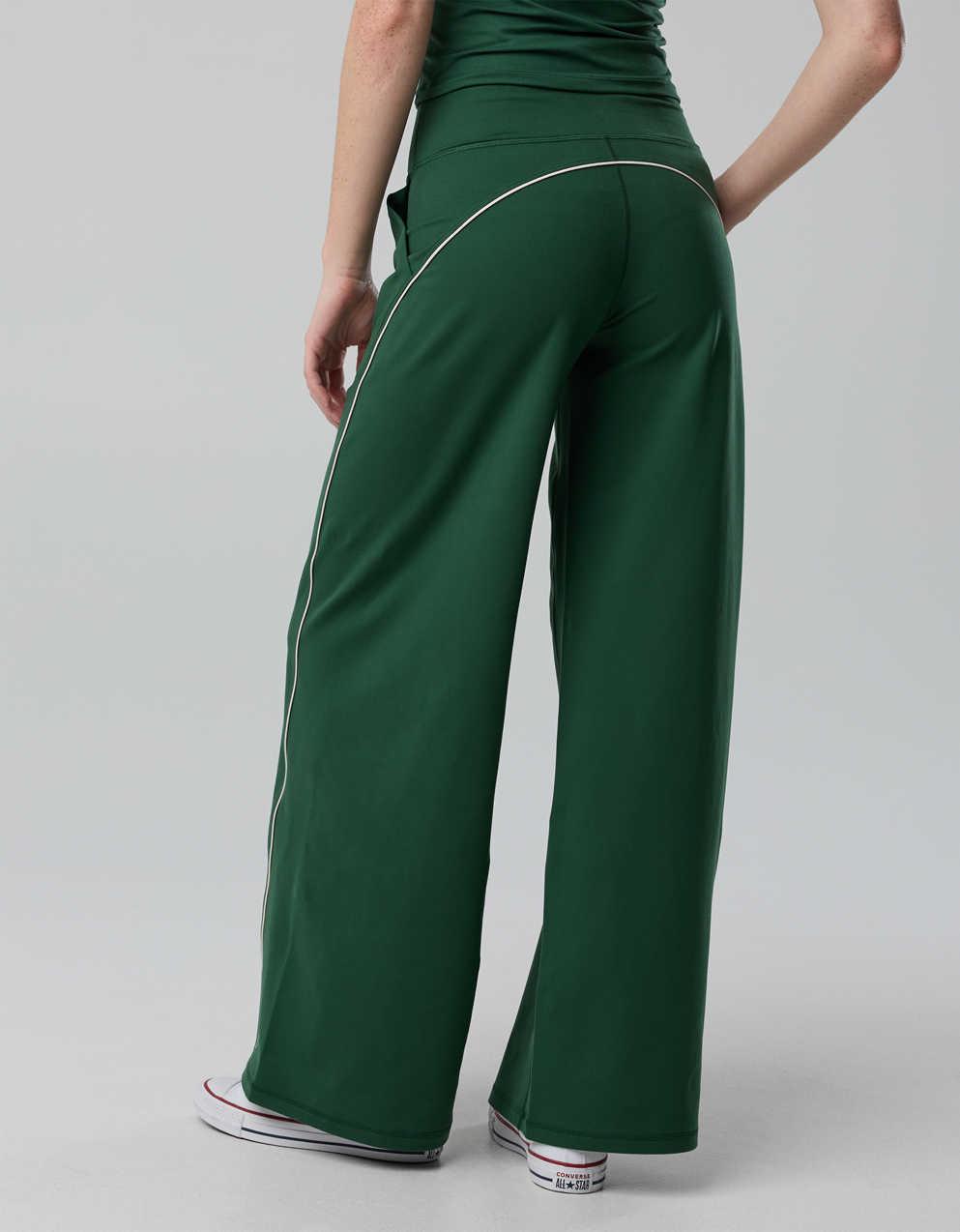 OFFLINE By Aerie The Hugger Piping Wide Leg Pant