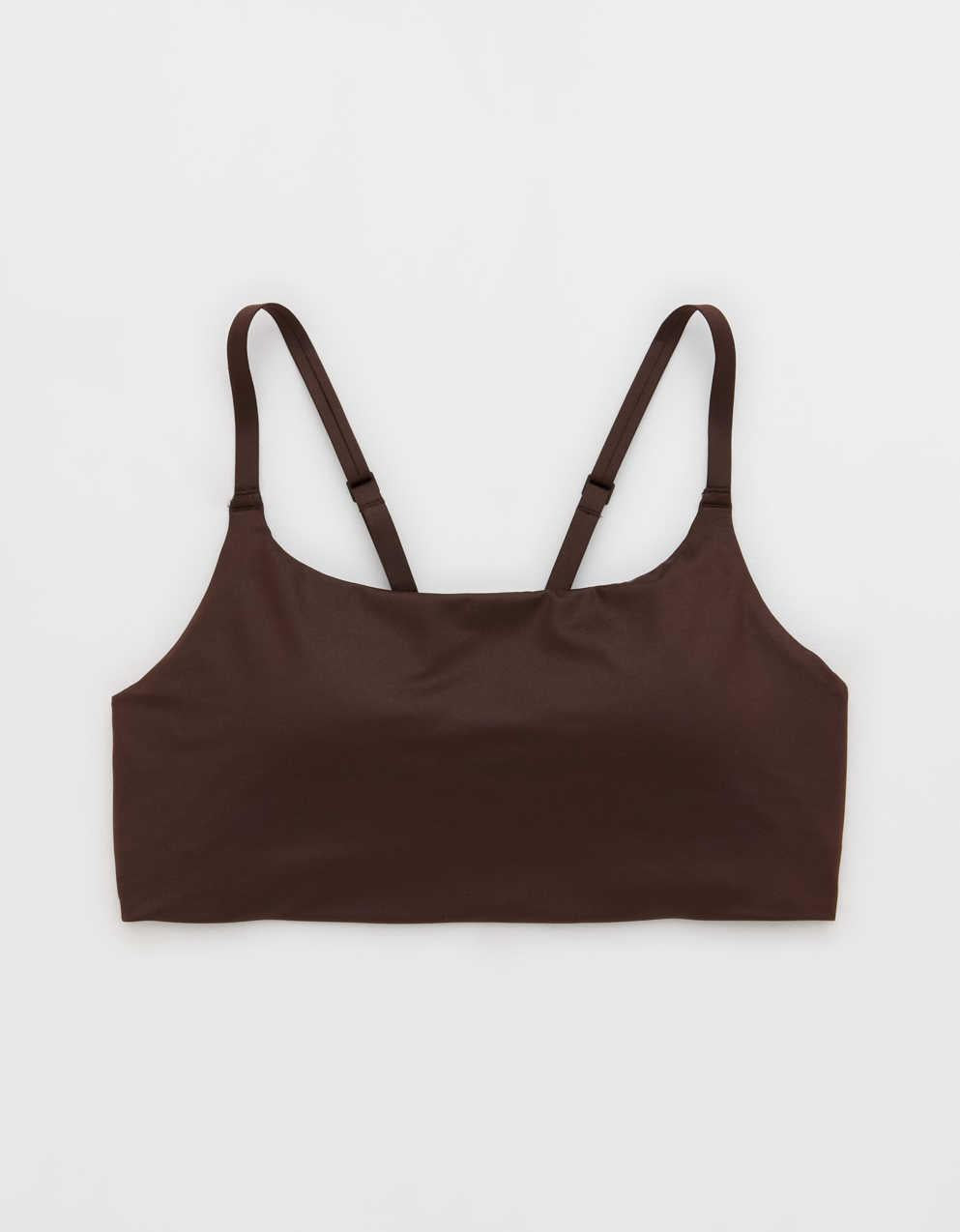 OFFLINE By Aerie Goals Gloss Strappy Sports Bra