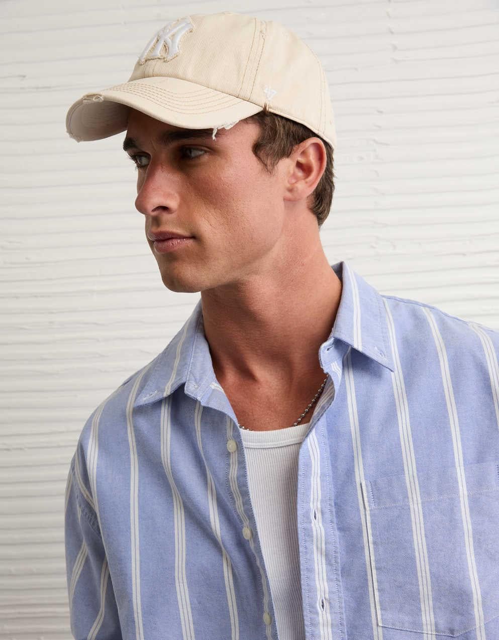 AE Relaxed Fit Oxford Button-Up Shirt