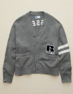 AE x Russell Athletic大學開襟毛衣