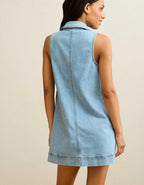 AE Denim Polo Mini Dress