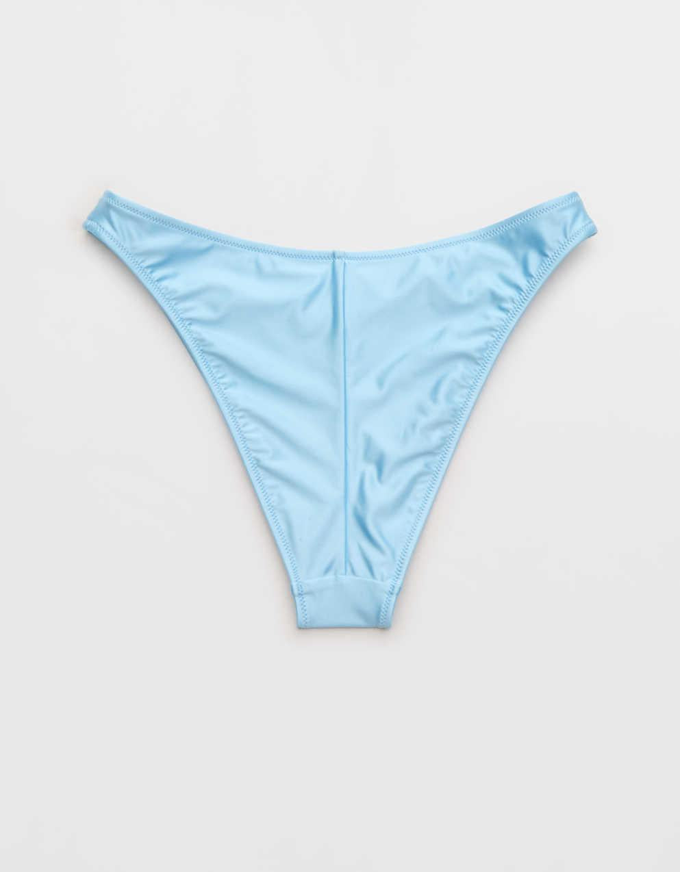 Aerie Mid Rise Cheeky Bikini Bottom
