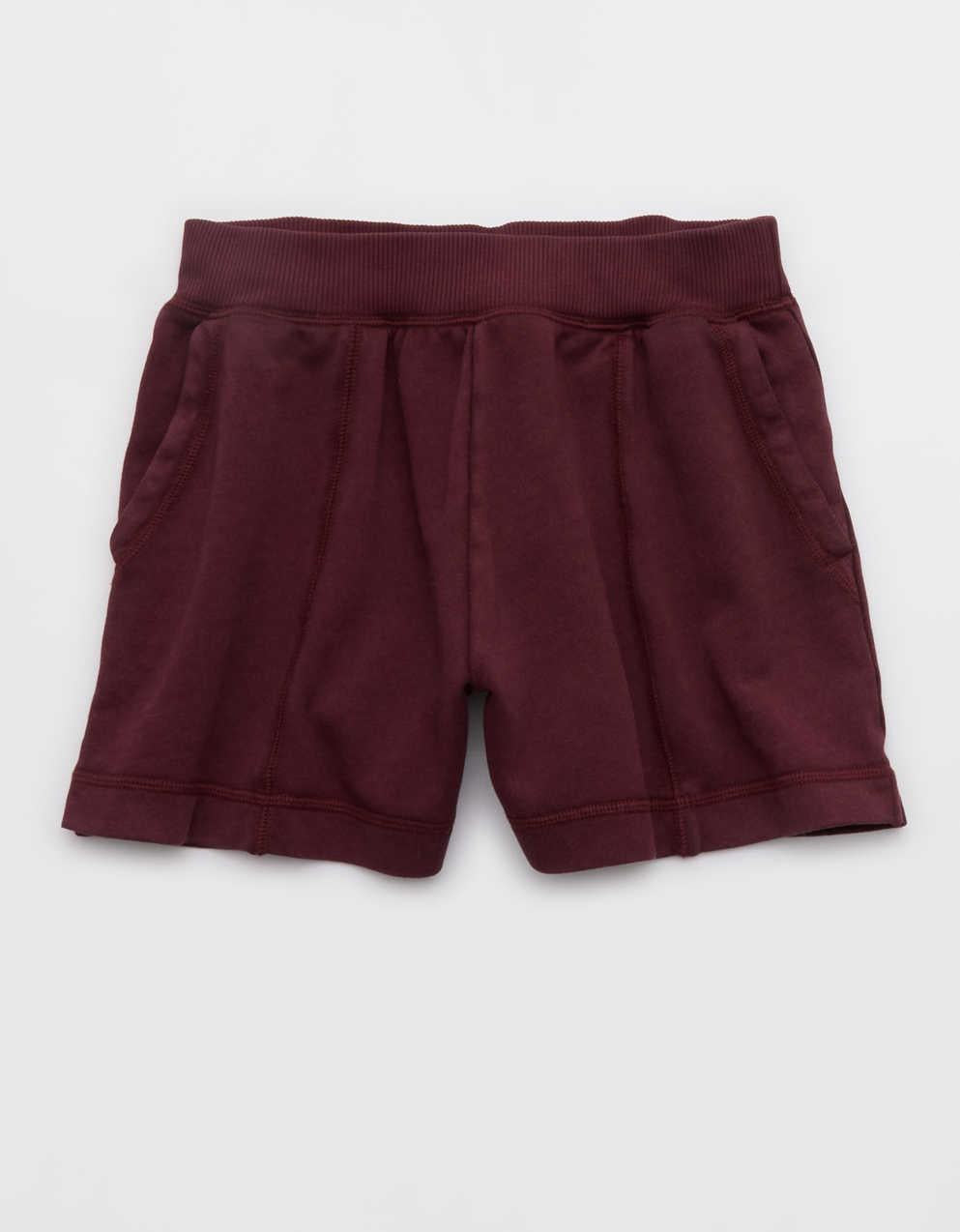 Aerie特色拼接短褲