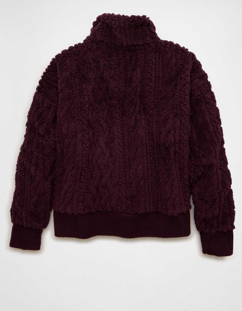 AE Cable Sherpa全拉鍊運動衫