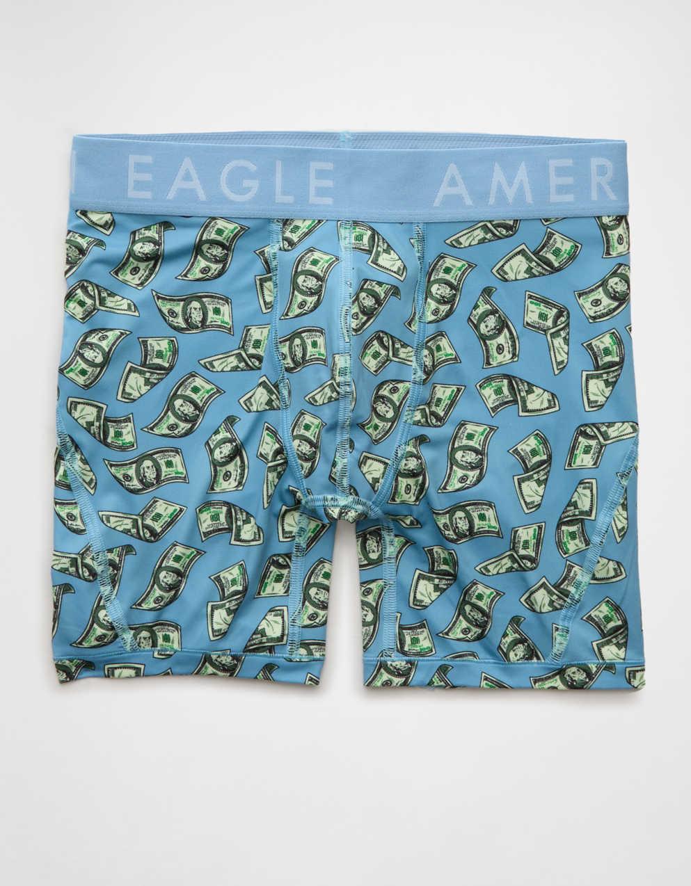 AEO 男士 Money 6' 彈性平腳短褲