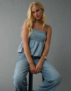 AE 牛仔 Tube Top