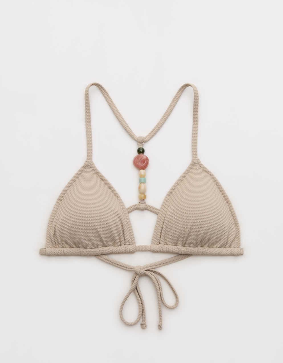 Aerie Pique三角比基尼上衣