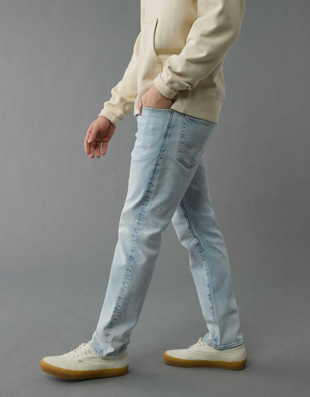 AE AirFlex+ TENCEL™ 纖維布料修身直筒牛仔褲