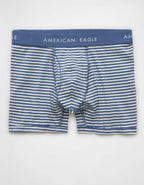 AEO 男士條紋 4.5 吋經典平角內褲