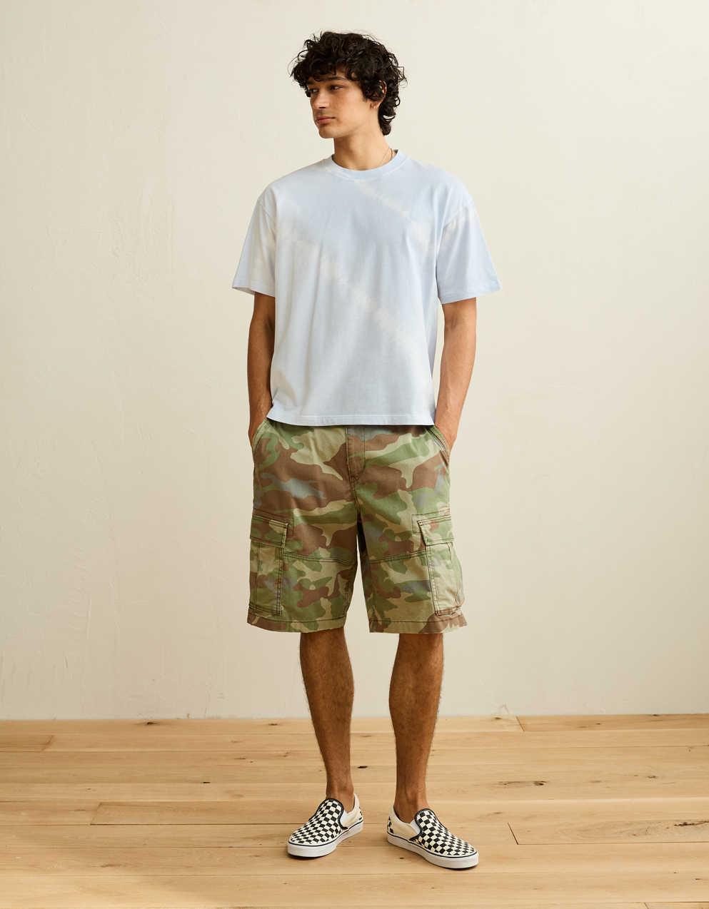 AE Boxy 平紋布 T 恤