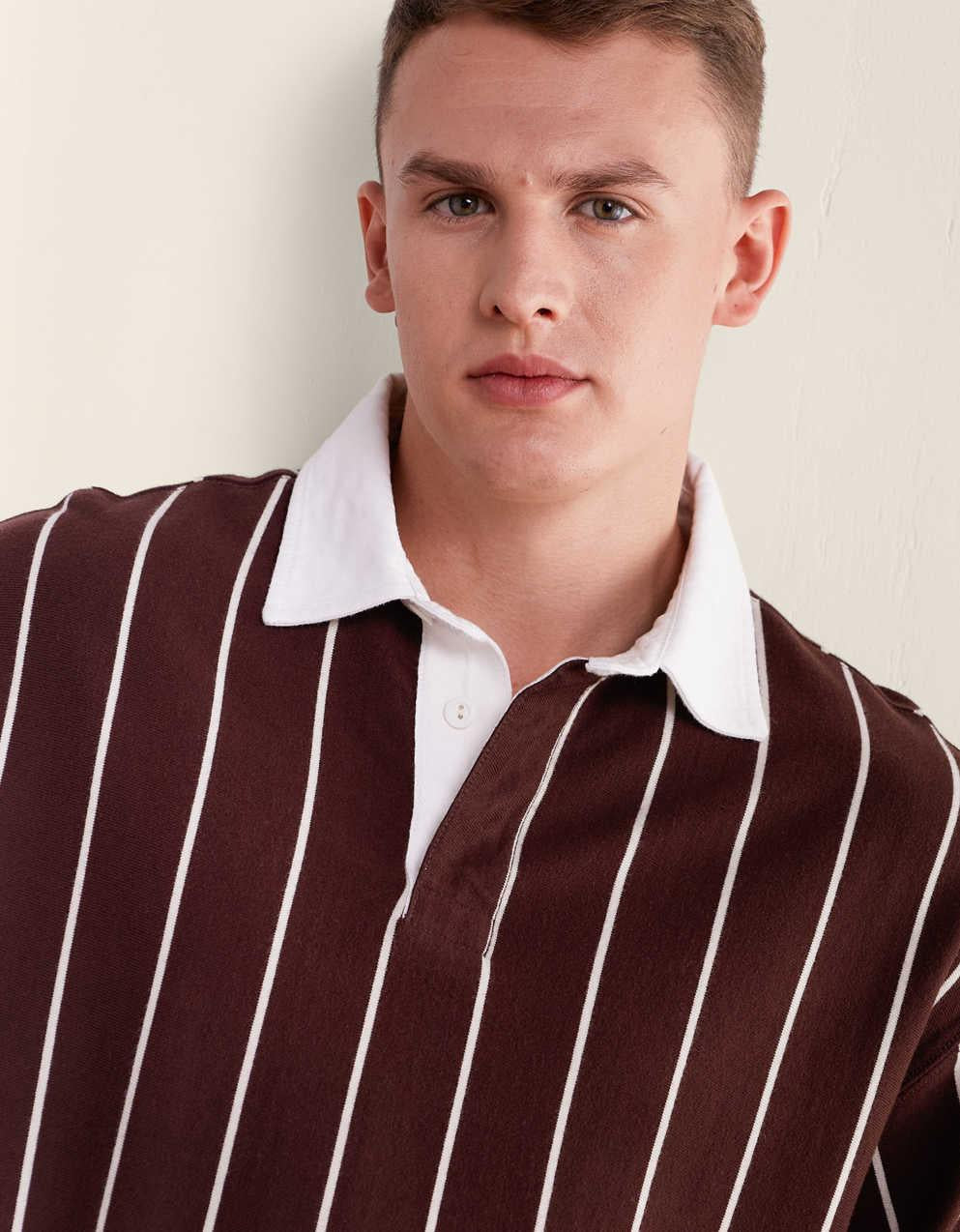 AE Boxy Fit Rugby Shirt
