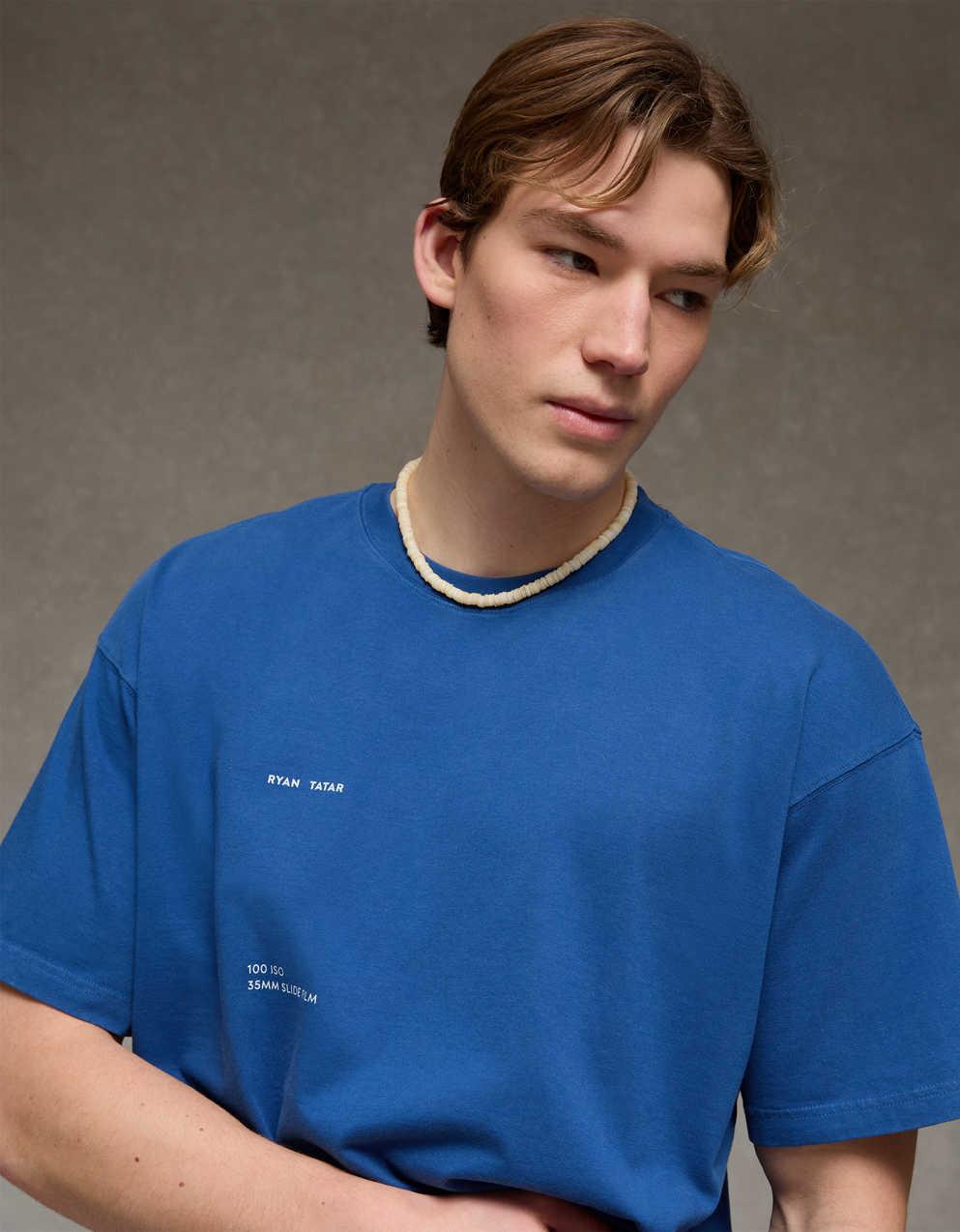 AE x Ryan Tatar Boxy 圖案 T 恤