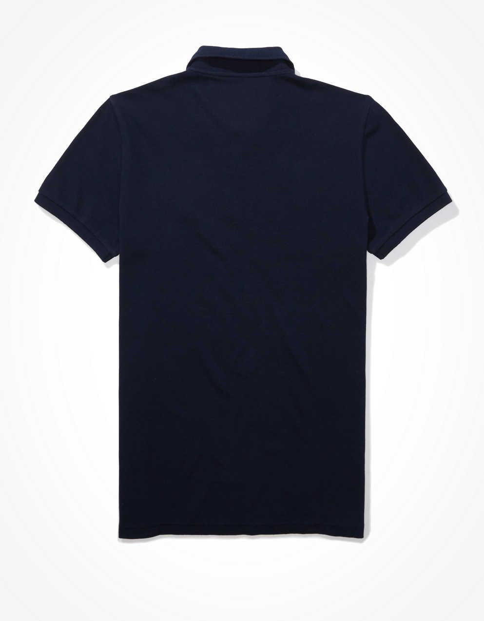 AE 修身 Flex Pique Polo襯衫