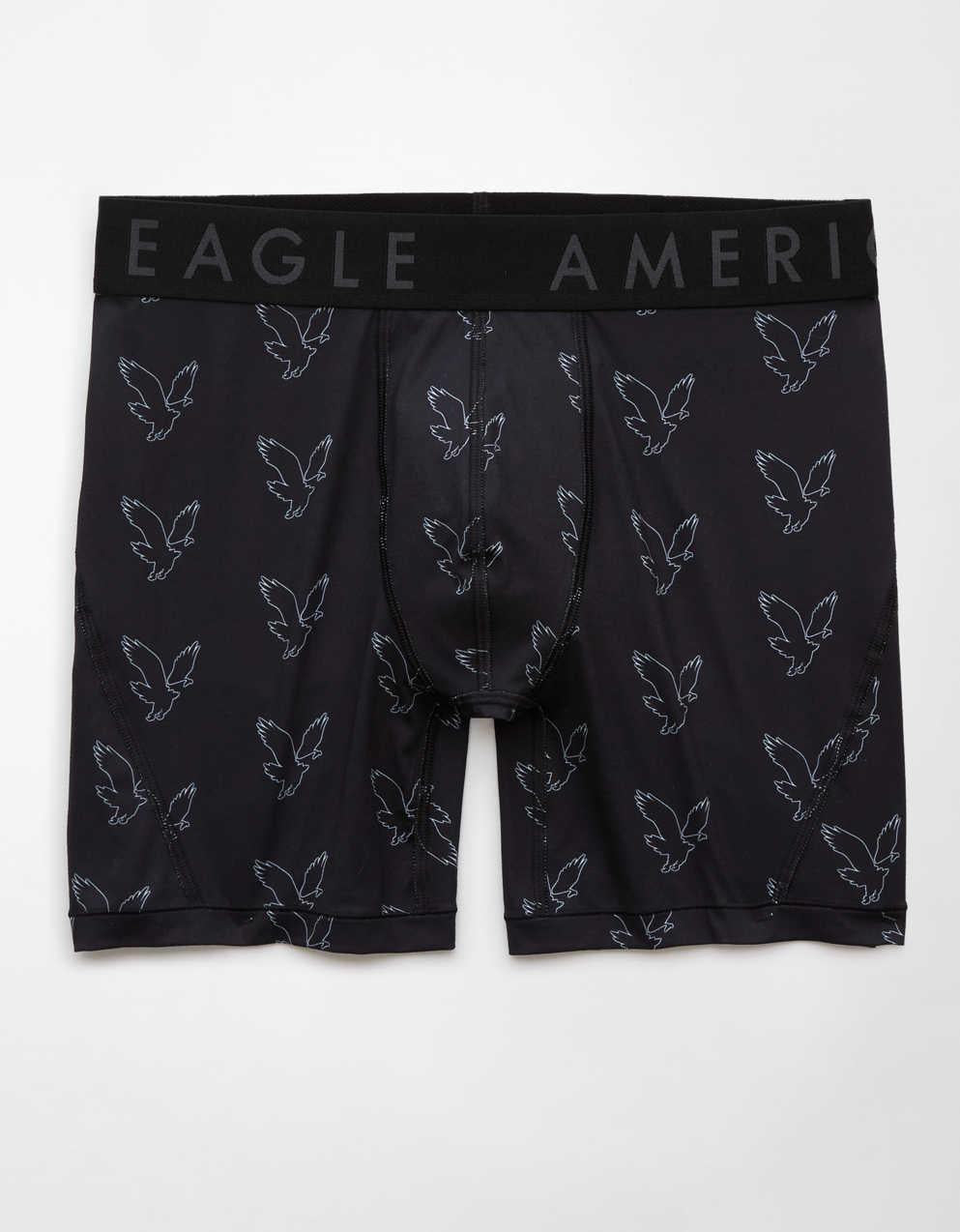 AEO 男士鷹 6" 彈性平腳短褲
