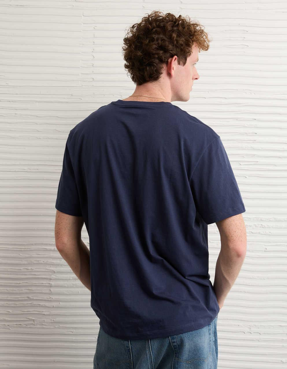 AE Standard Fit Lightweight Logo T-Shirt