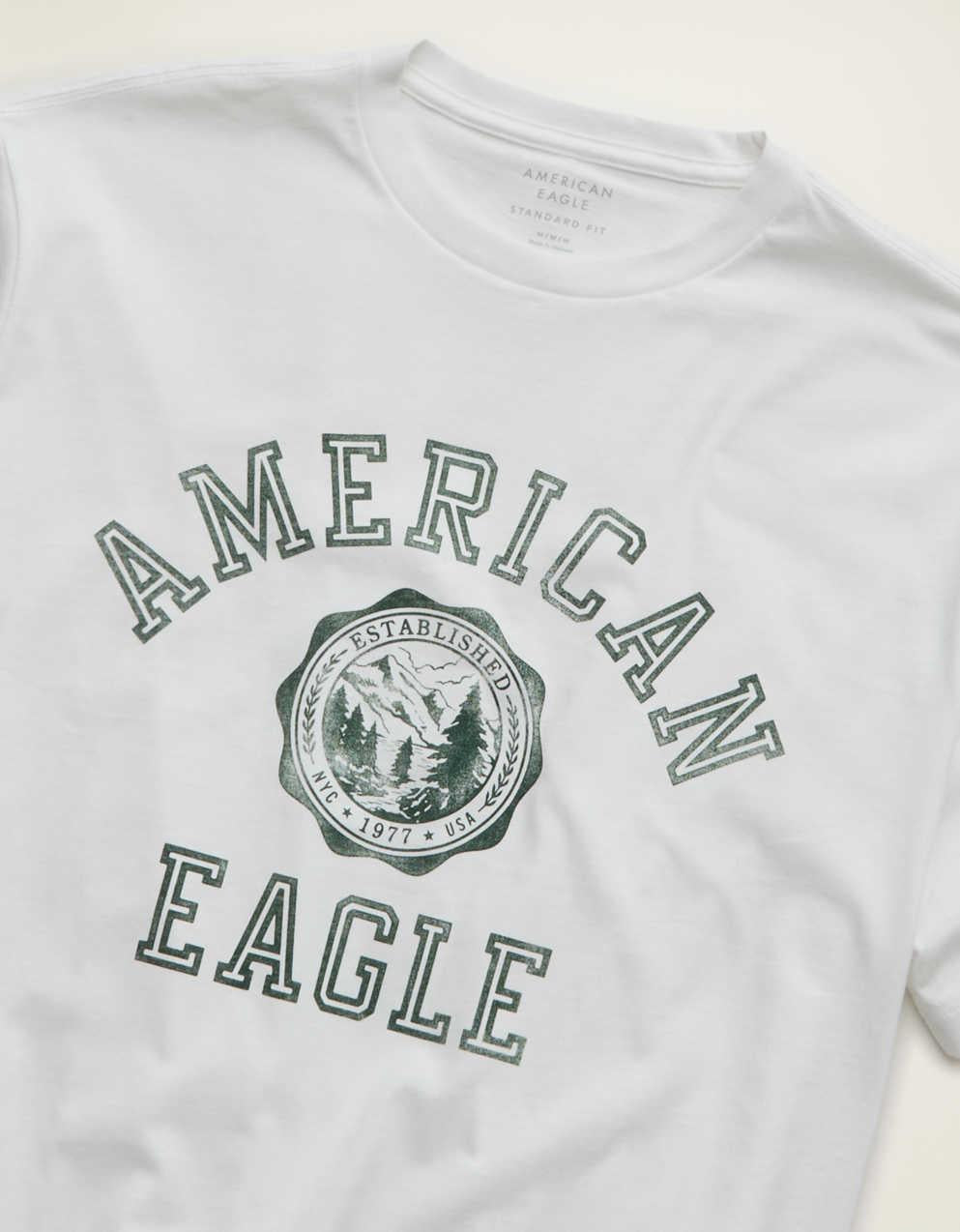 AE Standard Fit Graphic Logo T-Shirt