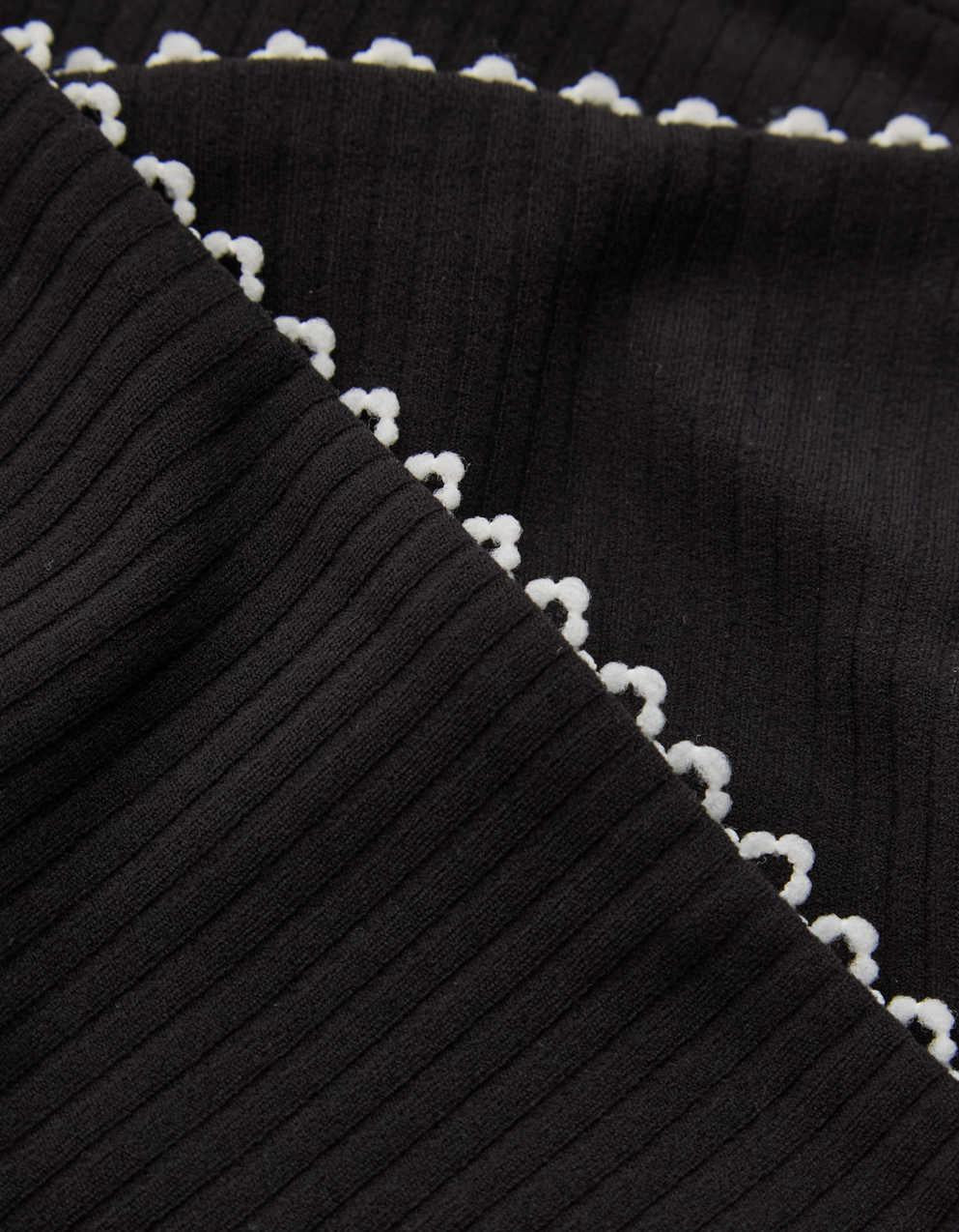 OFFLINE By Aerie Real Me XTRA Ribbed Picot Trim Crossover Legging