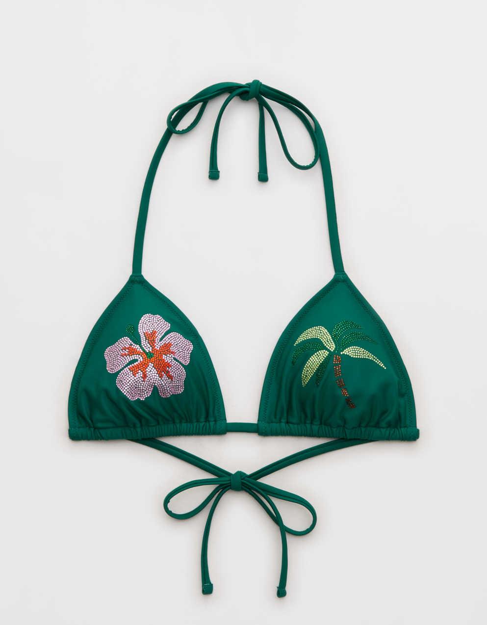 Aerie 字串三角比堅尼上衣